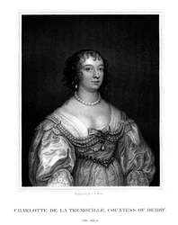Charlotte Stanley, Condessa de Derby, 1825.