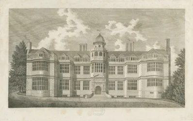 Ingestre Hall: gravura