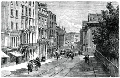 Rua Grafton, Dublin, 1900.