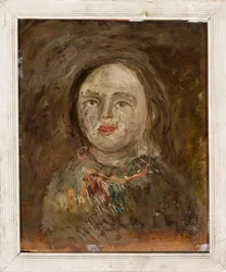Cabeça de uma menina