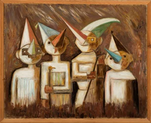Crianças mascaradas