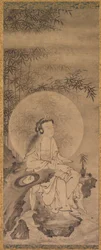 Guanyin de túnica branca