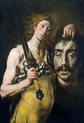 David com a cabeça de Golias