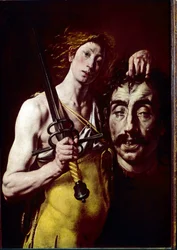 David com a cabeça de Golias