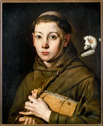 Itália, Varallo, pintura de Santo Antônio