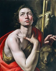 São João Batista, de Tanzio da Varallo (nascido em 1575-1580, morto em 1632-1633), óleo sobre tela
