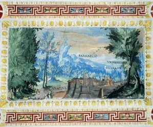 Vista da Canepina
