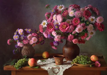 Flores e frutos de outono