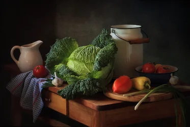 A Abundância da Cozinha Rústica