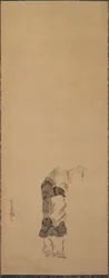 Kenshu, Monge com Camarão, c. 1600-1640.
