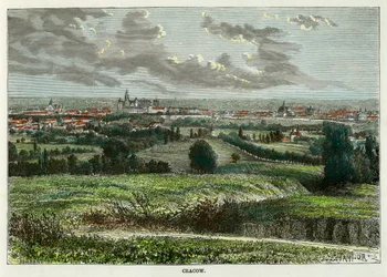 Cracóvia, Polônia, c1880.