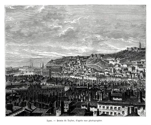 Lyon, França, século XIX