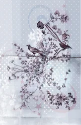 Ramo de Aves, 2015 (Colagem sobre tela)