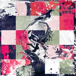 Natural Quilt, 2013 (Colagem sobre tela)