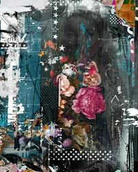 Absorver o sol, 2014 (meios mistos sobre tela)