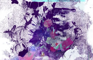 Tree Vein, 2016 (meios mistos em lona)