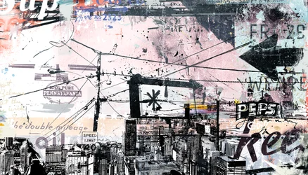 Urbanise, 2016 (Colagem sobre tela)