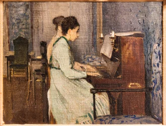 A lição de piano