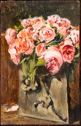 vaso com rosas