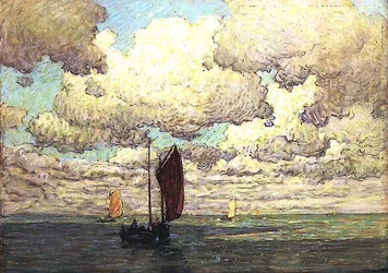 Nuvens e Barcos