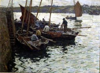 Pescadores no Cais