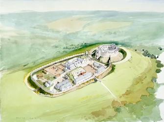 Castelo Restormel, século XIV, c1990-2010