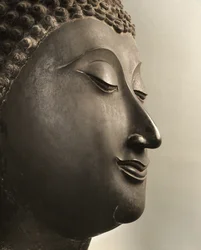 Cabeça de Buda, período de Sukhothai