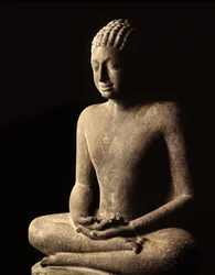 Meditação Buda, Período Davaravati