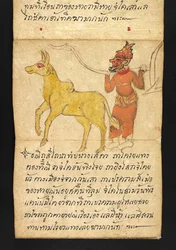 Or. 16482, fól. 43, «Satra». Sobre adivinhação e conselhos para uma vida feliz e saudável
