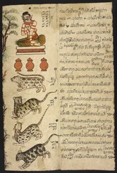 Or 4830 «Manual tailandês de adivinhação (Phrommachat), contendo horóscopos baseados no zodíaco chinês»