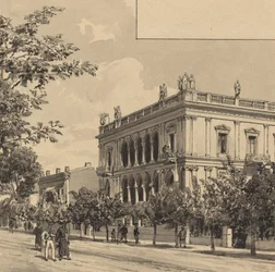 Casa de Heinrich Schliemann, 1890.