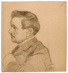 Retrato de Maurice Maeterlinck