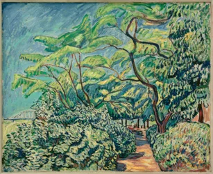 Caminho para Baumgartenbrück