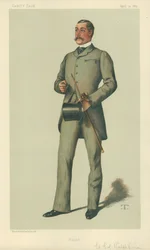 Tenente-Coronel Ralph Vivian, Ralph, 21 de abril de 1883, desenho animado da Vanity Fair