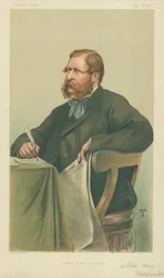 William Henry Waddington, França no Congresso, 28 de setembro de 1878, desenho animado da Vanity Fair