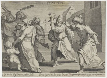 O egoísmo ameaça as virtudes
Abusos em litígio (título da série)
Litis Abvsvs (título da série sobre o objecto)