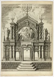 Palco em Memória de Isabella Clara Eugenia, placa 24 de Casperius Gevartius, Entrada Triunfal do Sereníssimo e Honorável Cardeal-Infante Fernando