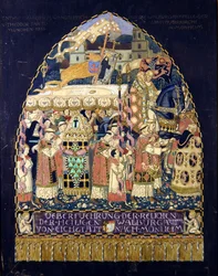 Valburga Kapelle (guache no papel)