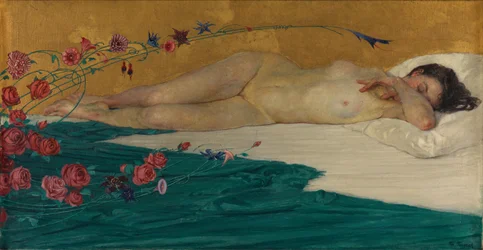 O Sonho (óleo sobre tela)