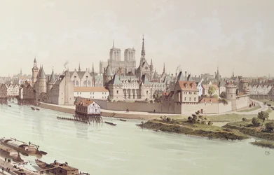 Ile de la Cité em 1530