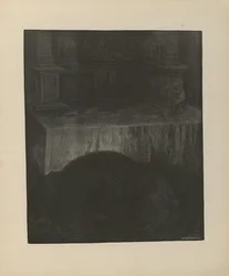 Ilustração retirada do livro Svartedauen de Kittelsen, Th. e publicada por L.E. Tvedte (no, 1901)