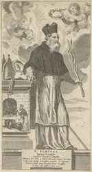 H. Albinus van Angers
S. Albinus. Episcopus et Confessor (título sobre o objecto)