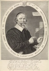 Retrato de Timotheus de Sayer