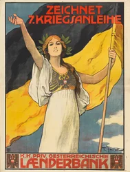 Assine o 7º Empréstimo de Guerra, 1917.