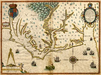 Americae Pars, Nunc Virginia... (Mapa da Virgínia)