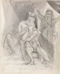 Prospero Watching Ferdinand e Miranda