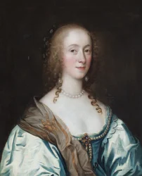 Retrato de uma senhora, que se diz ser Margaret Hewett, Lady Paston (óleo sobre tela)