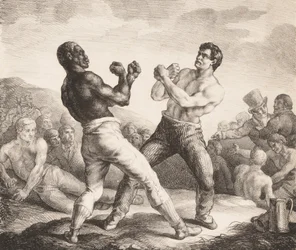Pugilistas, 1818.