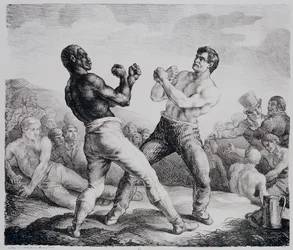 Pugilistas, 1818