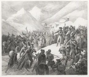 A Travessia do Monte São Bernardo (Crossing of Mount Saint Bernard)